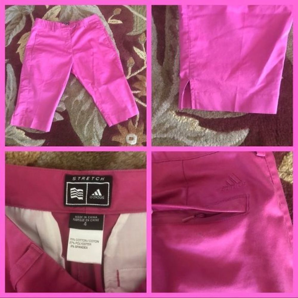 *30off3* NWOT. Adidas Capri Stretch Pants​ - Picture 2 of 8